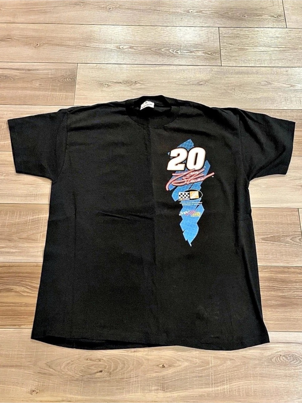 Vintage Tony Stewart Competitors View Steve 20 Hammer Down NASCAR tee Graphic NA